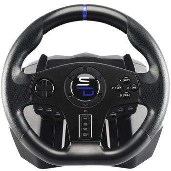 Subsonic Spēļu stūre SV 850 Pro Sport SA5595-NG, 270 grādi, 28 cm, USB, 2 pedāļi, vibrācija, saderība ar PS4, XBOX, SWITCH (SA5595-NG)