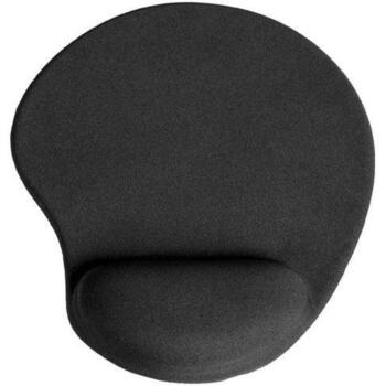 Tracer peles paliktnis TRAPAD42183, 190x190x5 mm, melns, mīksts, pretslīdoša apakšdaļa, delnas atbalsts (TRAPAD42183)