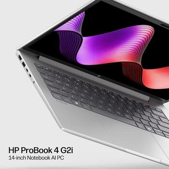 HP klēpjdators ProBook 4 G2i DX0M8AT, 14 collas, Intel Core 5 320, 16 GB DDR5, 512 GB SSD, Windows 11 Pro, sudraba (DX0M8AT#ABB)