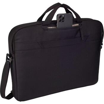 Case Logic Сумка для ноутбука Invigo Eco Attaché INVIA116 BLACK, 39,6 см, полиэстер, водоотталкивающая, съемный плечевой ремень (3205103)