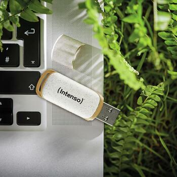 Intenso USB флеш-накопитель 3540490 64GB, USB 3.2 Gen 1, Скорость чтения 70 MB/s, Биодеградируемый корпус, Упаковка без пластика (3540490)