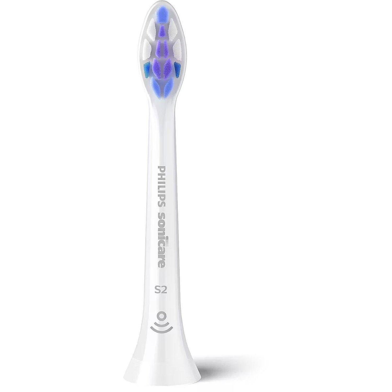 Philips zobu birstes galviņas HX6058/87, 8 gab., balta, īpaši mīksta, uzklikšķināma, Philips Sonicare sērija (HX6058/87)
