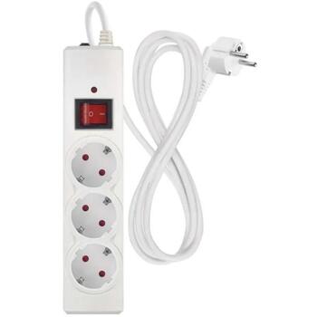 Emos Pārsprieguma aizsargs P54213, 1,5 m, 3x2P+PE, 2300 W, 10 A, bērnu aizsardzība, slēdzis ar apgaismojumu (P54213)