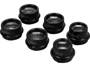 Yato Налобная лупа со светодиодной подсветкой YT-73840, 10x, 15x, 20x, 25x, 2 LED, 3x1.5V LR1130, ABS оправа, акриловые линзы (YT-73840)