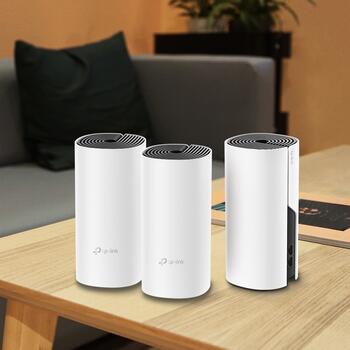 AC1200 система Mesh WiFi для всего дома Deco M4 (3 упаковке), TP-Link, Deco M4(3-Pack), 300+867 Mbit/s, 2x Gigabit Ports (DECOM4(3-PACK))