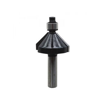 Stanley Frēze STA80314-XJ, 8mm, 28.6mm, 47mm, 45°, TCT, lodīšu gultnis, koks, rokas maršrutētājs (STA80314-XJ)