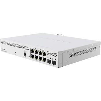 Mikrotik CSS610-8P-2S+IN управляемый коммутатор, 8 гигабитных Ethernet портов, 2 SFP+ порта, 56 Gbit/s, 140 W PoE бюджет (CSS610-8P-2S+IN)