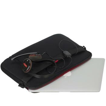 Rivacase Кейс 5120BLACK, 13.3'', 299г, водоотталкивающий, съемный наплечный ремень, устойчивый к царапинам (5120BLACK)