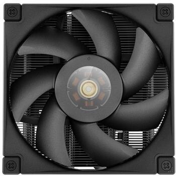 Deepcool AN400 BK procesora dzesētājs R-AN400-BKWNMN-G, 92 mm ventilators, 500-2950 apgr./min, 31.18 cfm, 23.2 dBA, 4 kontaktu PWM (R-AN400-BKWNMN-G)