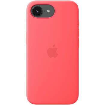 Apple Мобильный телефон Корпус MHWH4ZM/A, Силикон, 45% переработанный, Красный цвет, Совместимость с MagSafe (MHWH4ZM/A)