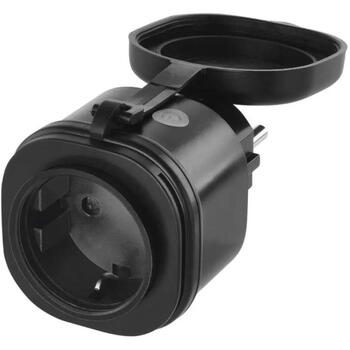 Emos умная розетка P5532, 230 V~/16 A, 3 680 W, 30 программ, IP44, Wi-Fi 802.11 b/g/n, 2,4 GHz (P5532)