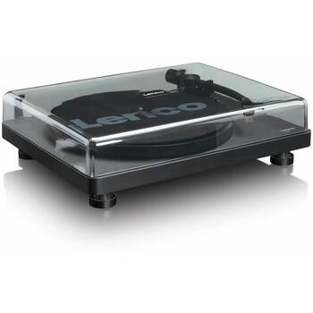 Lenco L-30BK проигрыватель винила, черный, 33/45 RPM, стерео 2.0, RCA/USB, MM, предусилитель (L-30BK)