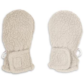 Lodger Teddy bērnu dūraiņi MTT 599_0-12, 0-12M, 100% poliesters, Velcro aizdare, bez īkšķa, smilšu krāsa (MTT 599_0-12)