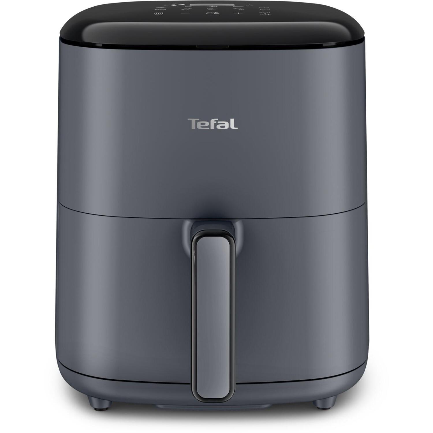 Tefal Gaisa fritēze EY245B10 Easy Fry Max, 1500 W, 5 L, tumši pelēks, 10 programmas, LCD displejs, neadhezīvs (EY245B10)