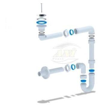 Sifons Ani izl. 1 1/4x32mm ar taisno cauruli 32мм (1002400)