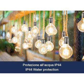 Beper Освещение P207ILO500, 3700mm, 65mm, 10 LED ламп, Ni-MH 600mAh, IP44, черный и серый цвет корпуса (P207ILO500)