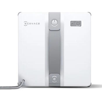 Ecovacs WINBOT Mini робот для мойки окон компактный автоматический многоэтапная очистка страховочный трос белый (WINBOT MINI)