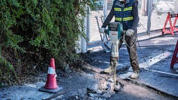 HEX28 Smailais kalts l=400 mm, 1 1/8