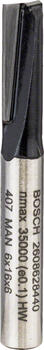 Gropju frēze 6 mm D1 19 mm, L 19,58mm,G51mm, Rokas frēzēm, malu frēzēm GROPJU FRĒZE STANDARD FOR WOOD, 2608628440, BOSCH (2608628440)
