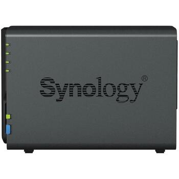 Synology NAS хранилище DS223, 2 отсека, 1 RJ45, 3 USB 3.2, 2 ГБ памяти, EXT4, готов к использованию (DS223)