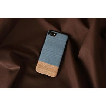 Man&Wood чехол M7064B, 73x143x10mm, 20g, дерево, поликарбонат, совместим с iPhone 7/8 (M7064B)