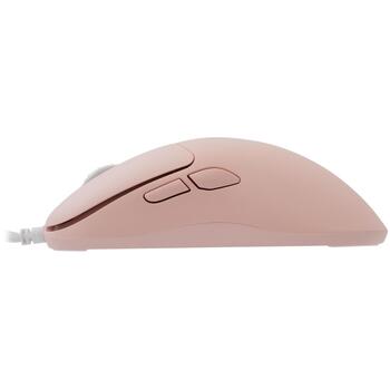White Shark Vadu spēļu pele GRAPHENE-P, 6200 DPI, 6 pogas, 1.5 m, USB 2.0, rozā (GRAPHENE-P)