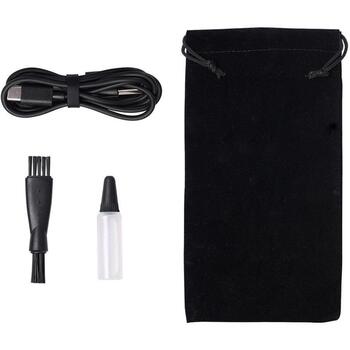 Manta Matu trimmeris HT-02BK, 8 uzgaļi, IPX7, USB-C, 0.5mm-9mm, 120min akumulatora darbība (HT-02BK)