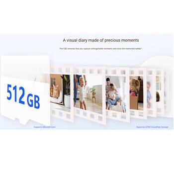 EZVIZ CB2 внутренняя аккумуляторная WiFi камера 2MP Full HD ночное видение 5m Белая (CS-CB2-1080P-WH)