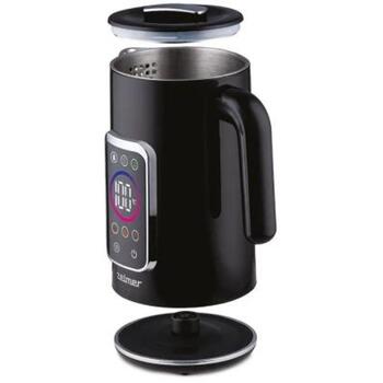 Zelmer Чайник ZCK8065 71507102P, 2200 W, 1.7 л, 55–100°C, скрытый нагревательный элемент, 360° поворот, нержавеющая сталь (71507102P)