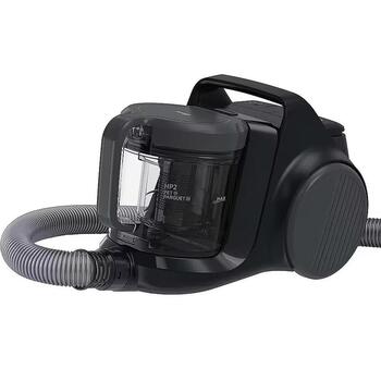 Пылесос Hoover HP210P 011, 800 Вт, 2.5 Л, без мешка, 10 м, 72 дБ, циклонная технология, моющийся фильтр (HP210P 011)