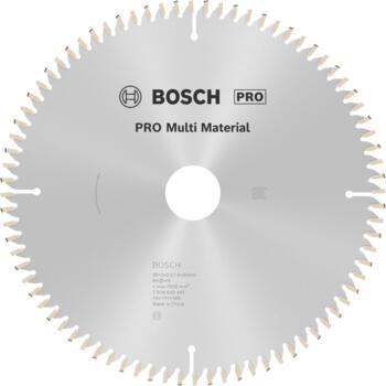 Stacionārā Ripzāģa disks 210x30x80 multi material, Paneļzāģiem PRO MULTI MATERIAL RIPZĀĢA ASMENS, 2608640445, BOSCH (2608640445)