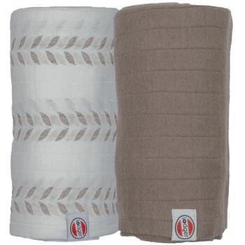 Lodger Swadler Solid Matcha пеленка SW 1093, 110x110 см, 2 шт., 100% хлопок, Oeko-Tex, Birch/Buffalo (SW 1093)