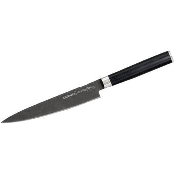 SAMURA универсальный нож SM-0023B, 150мм, AUS-8, 58HRC, рукоятка G-10, Stonewash (SM-0023B)