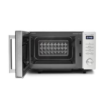Brīvi stāvoša mikroviļņu krāsns ar keramisko pamatni 20 L 700 W Sudraba 03321 Caso (03321)