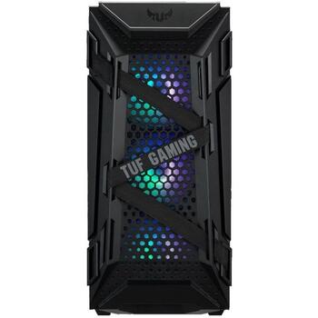 Asus Корпус для ПК TUF Gaming GT301 90DC0040-B49000, Черный, ATX, 4x2.5'' SSD, 2x3.5'' HDD, RGB подсветка (90DC0040-B49000)
