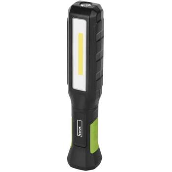 Emos Рабочий светильник P4544, 800 лм, 2000 мАч, COB LED + SMD LED, 3 режима, IP54, 2 крючка, 2 магнита (P4544)
