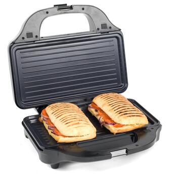 Salter Приготовитель закусок EK2143TFVDE, 900W, черный/нержавеющая сталь, автоматический контроль температуры, холодные ручки (EK2143TFVDE)