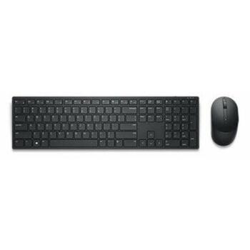 Dell Pro KM5221W tastatūra un pele, 2.4 GHz, 3 taustiņi, akumulatori 2xAAA/1xAA, saderība: Windows 7/8.1/10, Mac, Linux, Android (580-AJRC_LT)