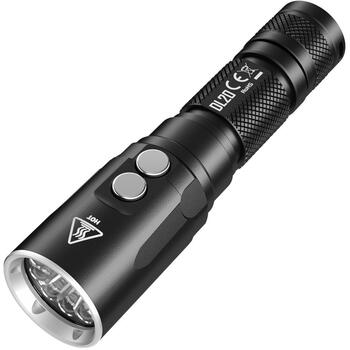 Nitecore Rokas lukturis DL30, 1000 lm, 12400 cd, 18650/CR123 akumulators, 9 h akumulatora darbības laiks, 34 mm galvas diametrs (DL30)