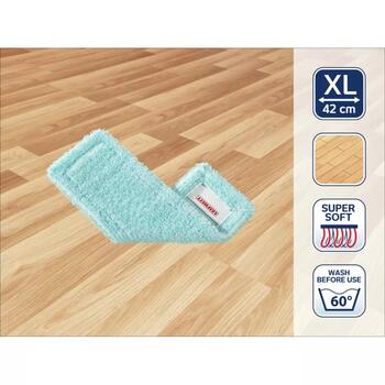 Leifheit Profi XL super soft 1055116, 42cm, сменная салфетка, очень мягкая, минимальное водопоглощение, стирка до 60°C (1055116)