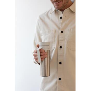 Brabantia Make & Take термокружка 228667, 0,5л, нержавеющая сталь, горячее 6ч, холодное 12ч, 100% герметичная (228667)