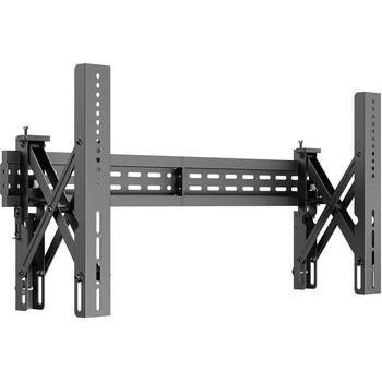 Sbox кронштейн для телевизора LVW02-48T, 37-70'', 70кг, 800x400, черный, сталь, фиксированный, настенный (LVW02-48T)