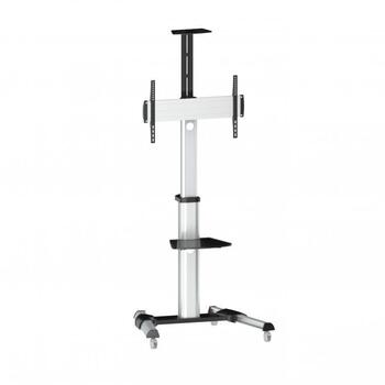 Sbox Крепление для ТВ FS-446, 37-70, 50кг, 600x400, VESA 200x200-600x400, высота 1200-1600мм, 4 колеса (FS-446)