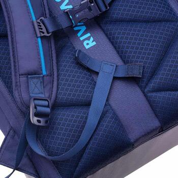 Rivacase Рюкзак 5321BLUE, 25L, 15.6'', полиэстер, водоотталкивающий, эргономичный, 2 боковых кармана, быстрый доступ (5321BLUE)