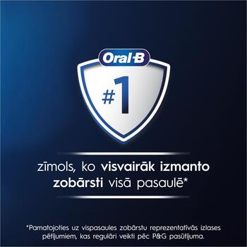 Oral-B elektriskā zobu birste iO2 Duo, 2 galviņas, 3 režīmi, uzlādējama, pieaugušajiem, melna/zaļa (iO2 Duo)
