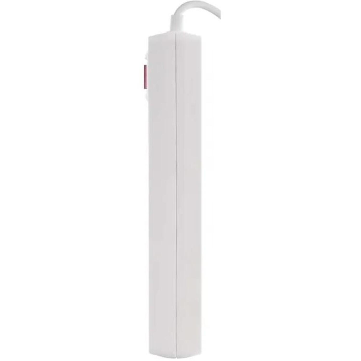 Emos Удлинитель P1322CU, 2м, 3× 2P + PE, 3680W, с выключателем, белый, 1× USB-A, 1× USB-C (P1322CU)