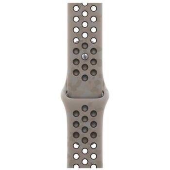 Apple Nike Sport siksniņa MKTU4ZM/A, 46mm, M/L, pelēka, alumīnijs, viedpulkstenim (MKTU4ZM/A)