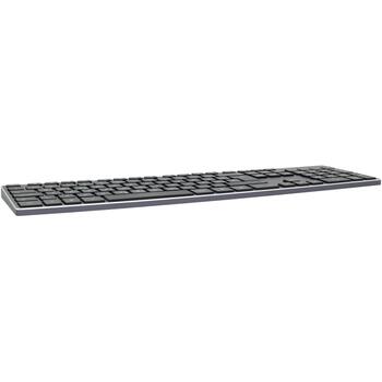 Sbox WK-131/US беспроводная клавиатура, мембранная, 2.4GHz, USB A приемник, 106/107 клавиш, US раскладка, алюминий, 1м кабель (WK-131/US)