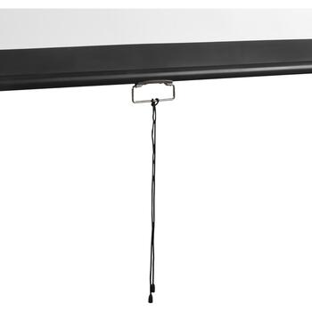 Sbox Projektora ekrāns PSM-100-2, 180x180cm, 16:9, 1:1, 4:3, audums, 160°, horizontāls, pie griestiem, pie sienas (PSM-100-2)