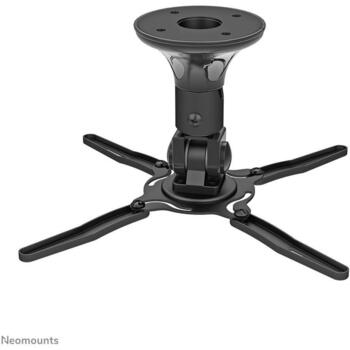 Neomounts projektora griestu stiprinājums BEAMER-C50, augstums 185 mm, maksimālā slodze 10 kg, melns, 360° pagrieziens (BEAMER-C50)